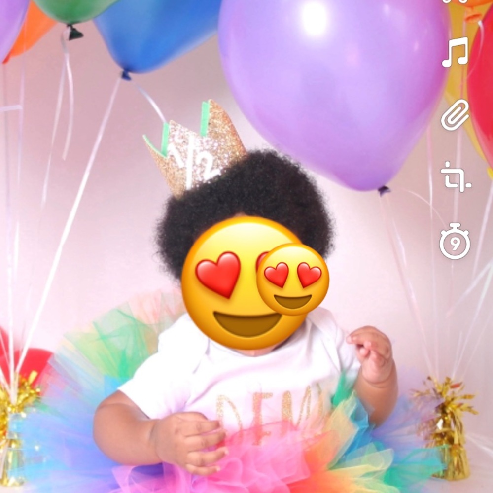 Half Birthday Crown